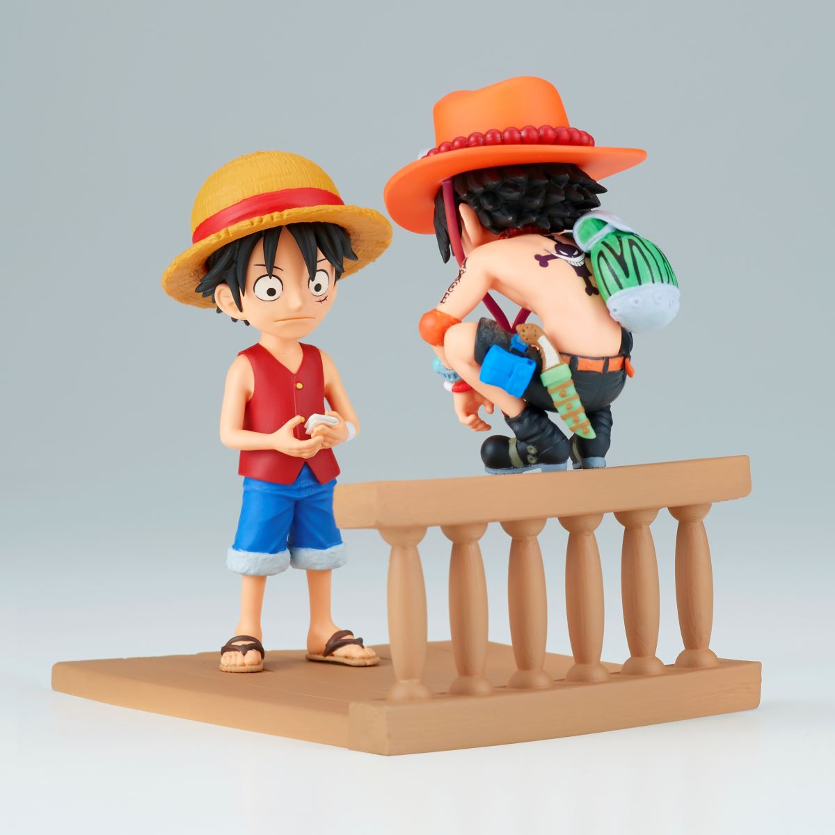 One Piece - World Collectable Figure Log Stories: Monkey D. Luffy & Portgas D. Ace (Banpresto)