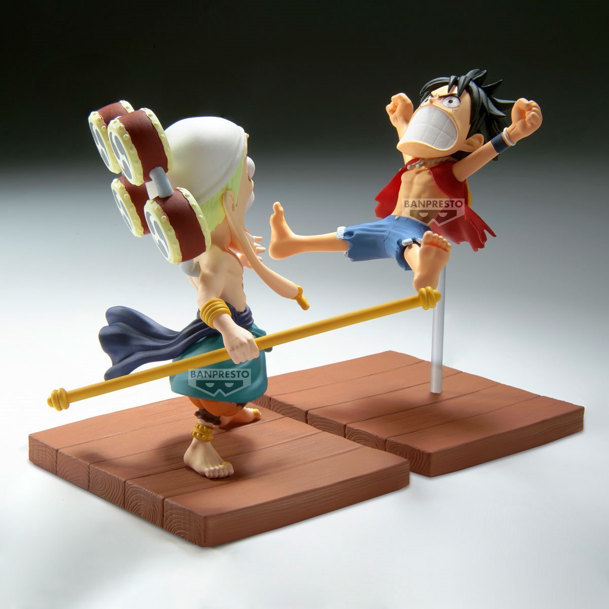 One Piece - World Collectable Figure Log Stories: Monkey D. Luffy & Enel (Banpresto)