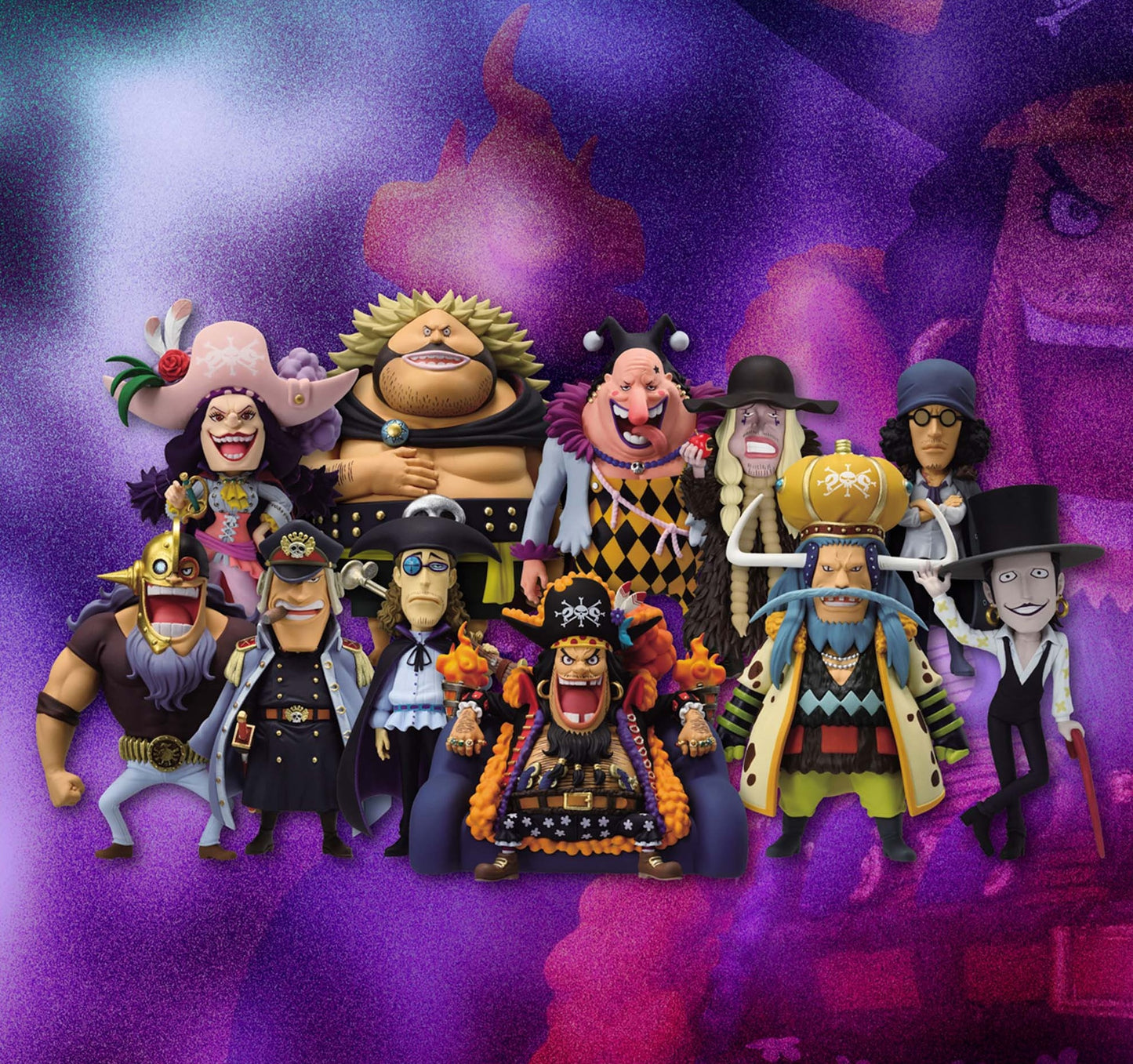 One Piece - World Collectable Figure Blackbeard Pirates (Oversea Limited) (Banpresto)