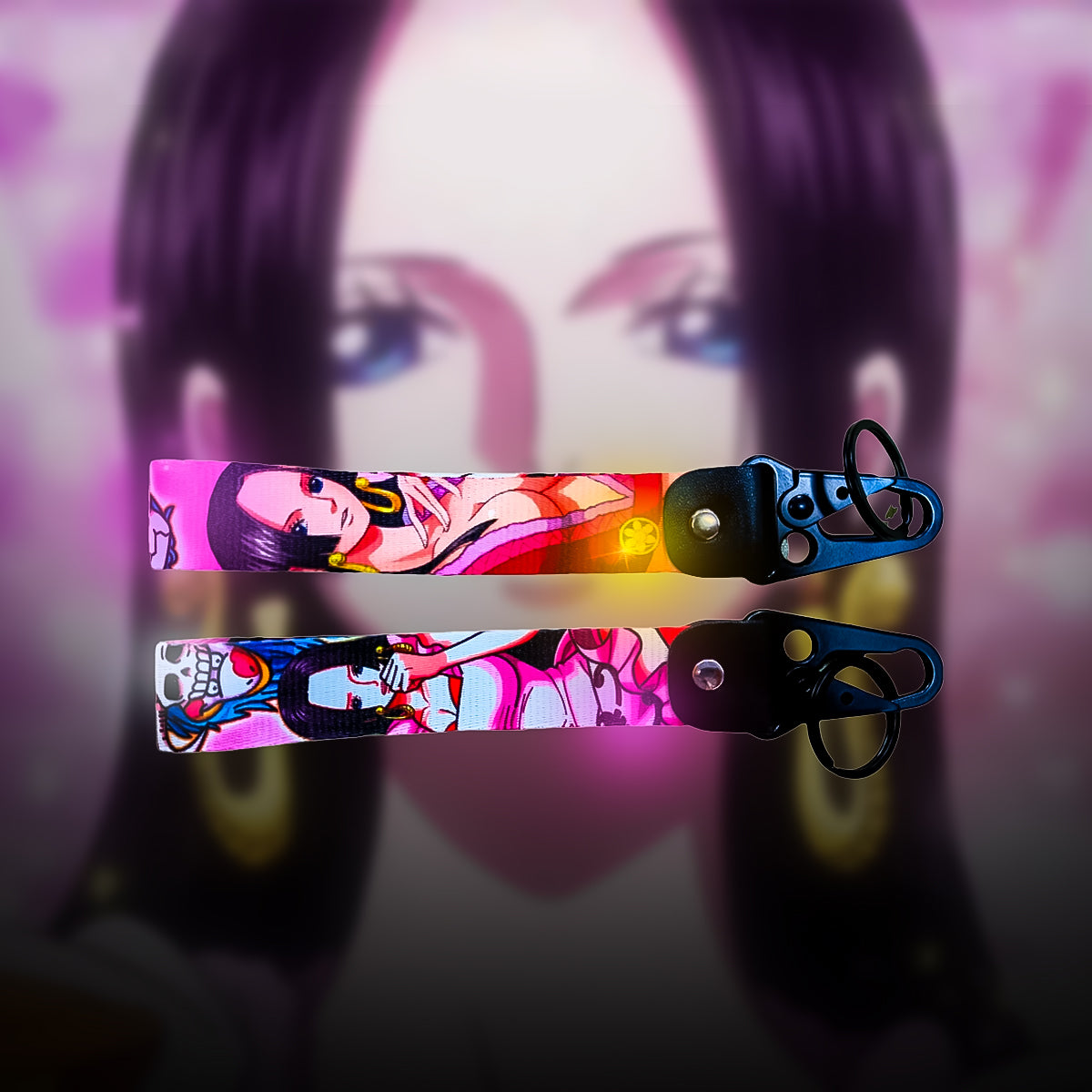 Boa Hancock Keychain Strap – One Piece Double-Sided Empress Edition