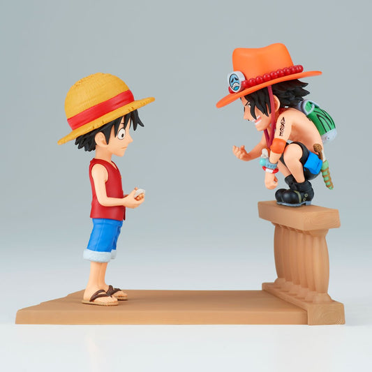 One Piece - World Collectable Figure Log Stories: Monkey D. Luffy & Portgas D. Ace (Banpresto)