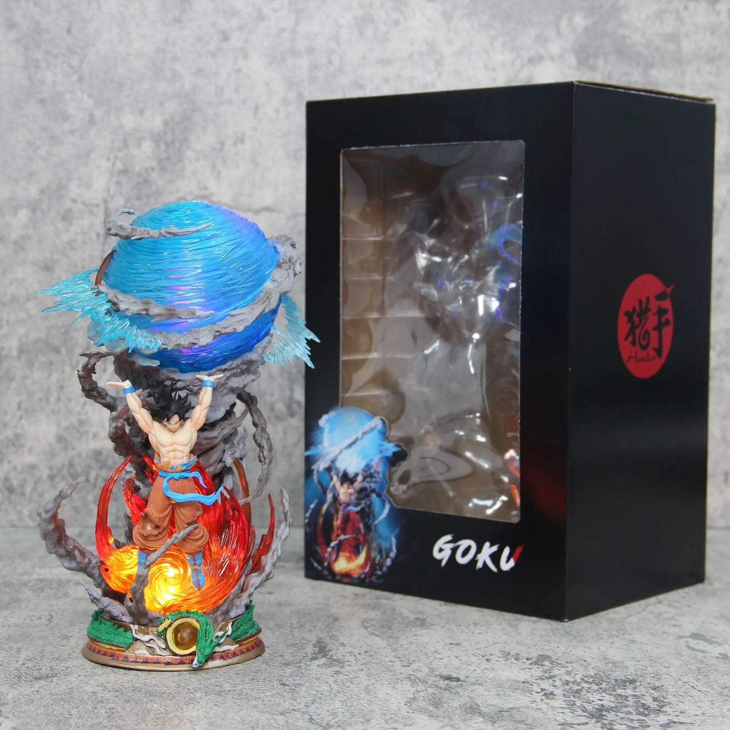 Son Goku Dragon Ball Figure with Super Genki  Bomb