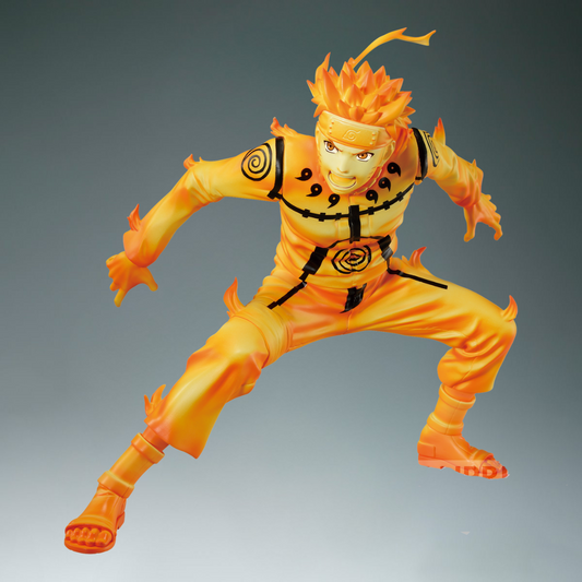 Naruto – Uzumaki Naruto Nine-Tails Chakra Mode Vibration Stars Figure (Banpresto