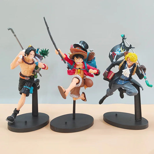 Sabo, Ace, and Luffy Anime Figure – One Piece