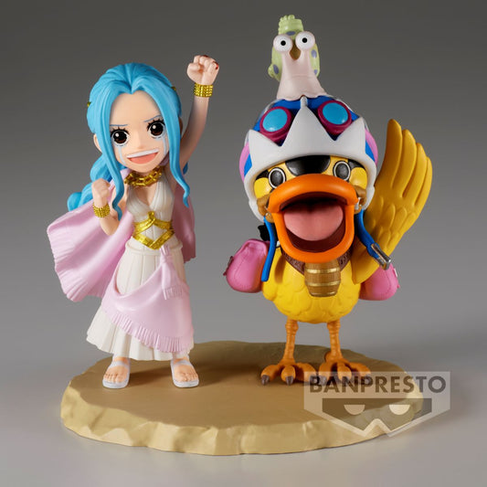 One Piece - World Collectable Figure Log Stories: Nefeltari Vivi & Karoo (Banpresto)